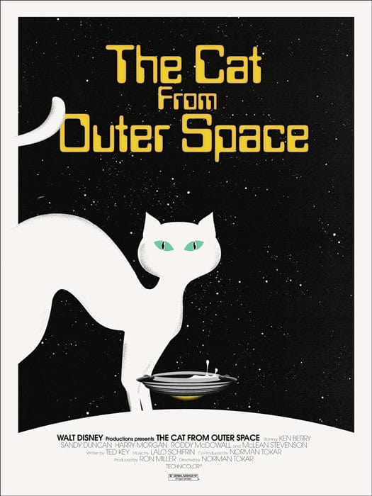 Cat from Outer Space - Unique Alien Cat Toy for Kids & Collectors | Perfect for Sci-Fi Themed Parties & Space Enthusiasts