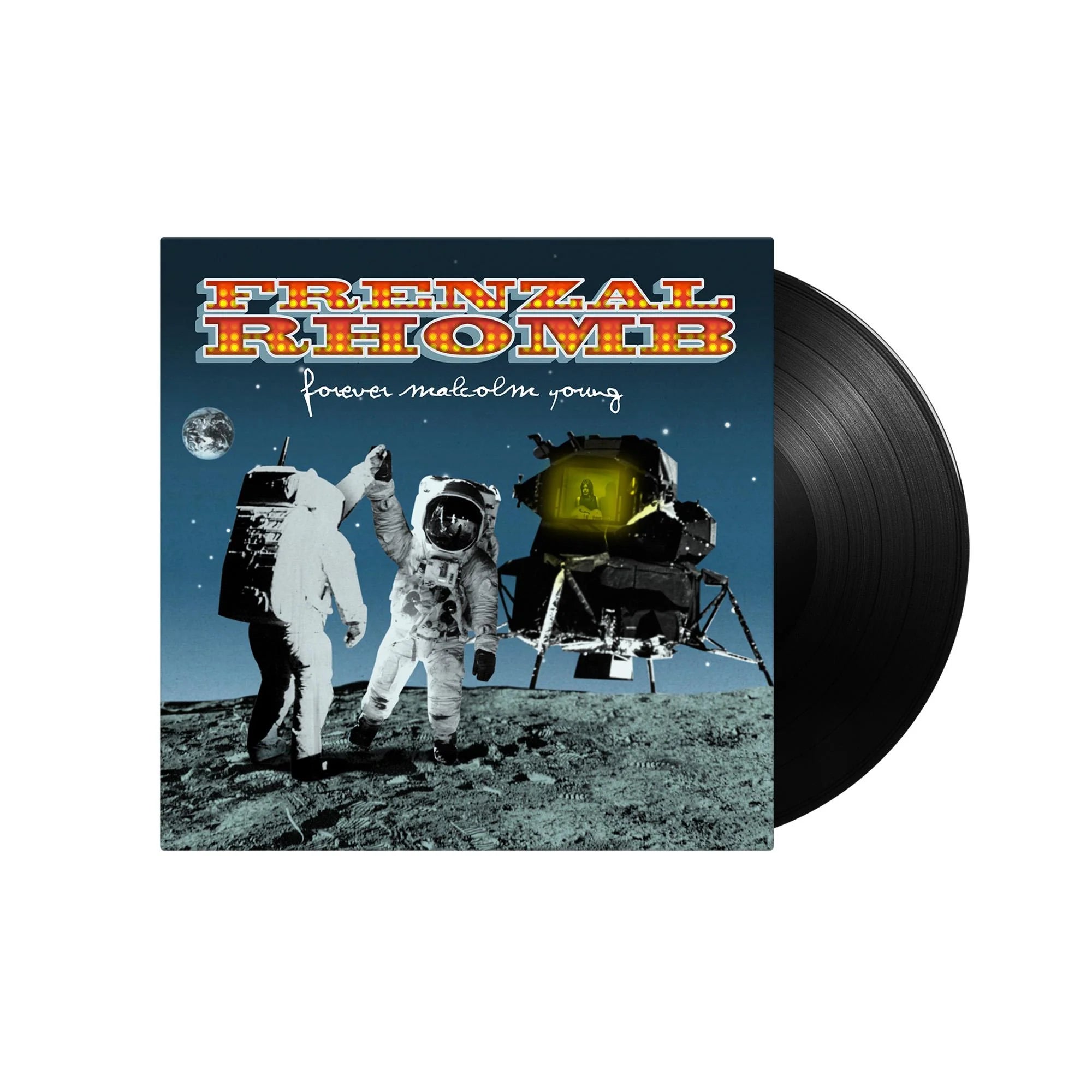 Frenzal Rhomb Forever Malcolm Young Vinyl LP Record - Punk Rock Music Album for Collectors & Fans, Perfect for Home Listening & Gifting