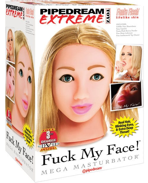 PDX Extreme Fuck My Face Blonde Adult Toy - Perfect for Spicing Up Your Intimate Moments & Role Play Scenes