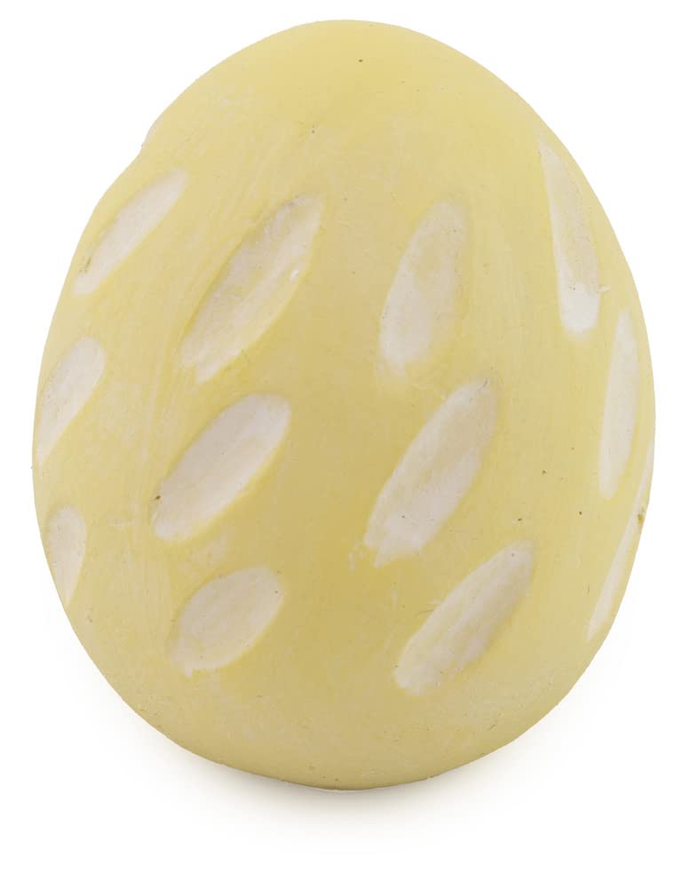 Easter Egg Tabletop Decorations - Set of 6 Pastel Carved Eggs for Spring Home Decor, Easter Party Centerpiece, and Holiday Table Setting | Boston International
