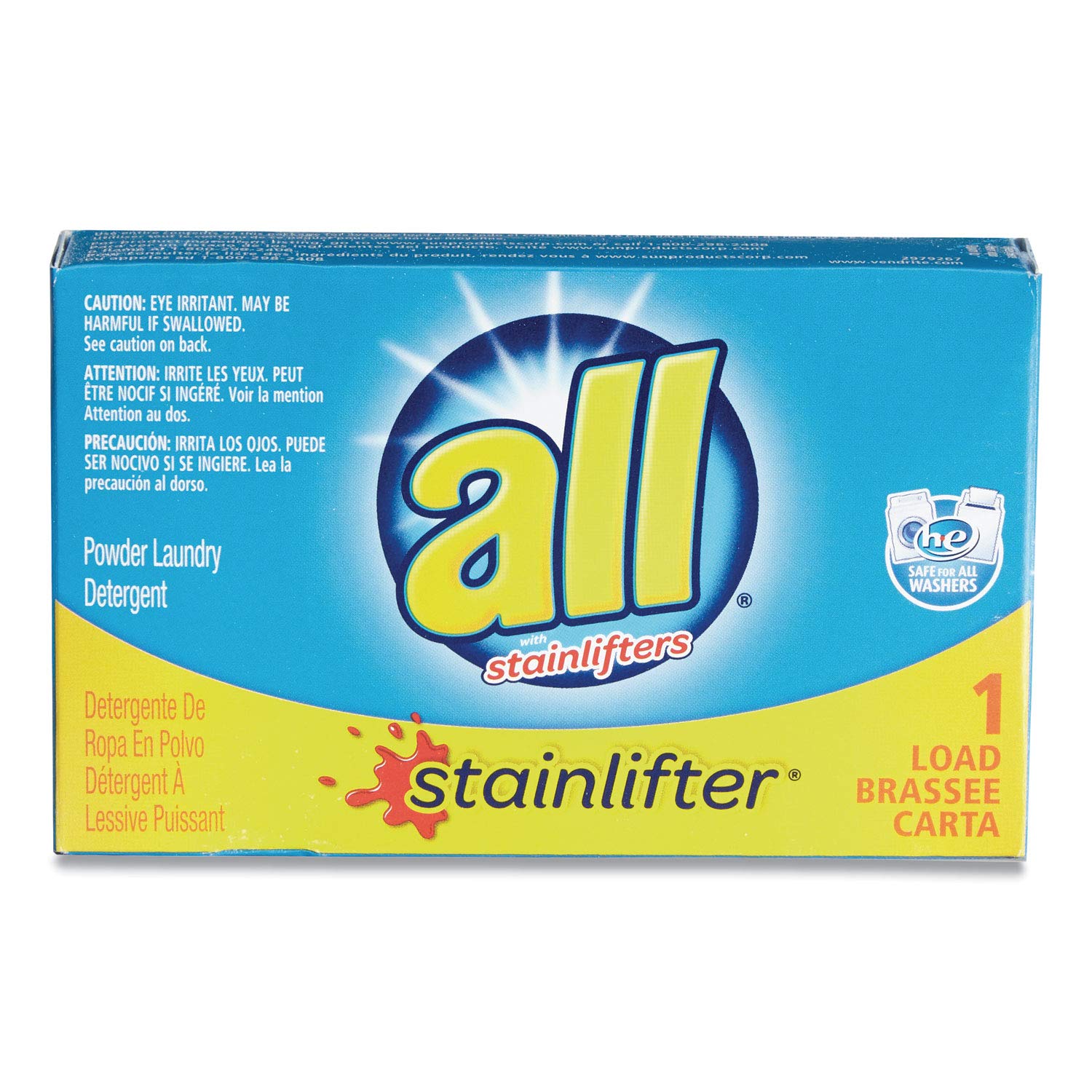 Ultra HE Coin-Operated Laundry Detergent Powder - 1 Load | High Efficiency for Washing Machines | Perfect for Laundromats, Apartments & Dorm Rooms