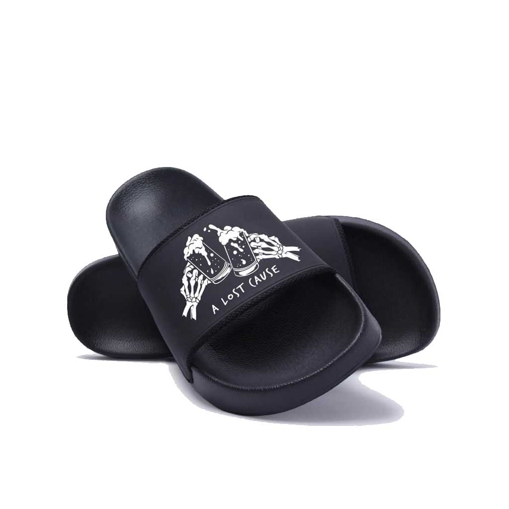 Black Cheerleading Slides for Sports & Performance - Perfect for Cheerleaders, Dancers & Athletes