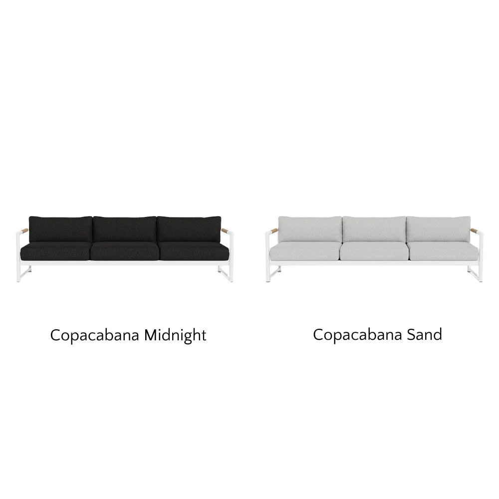 Breeze XL Outdoor 3-Seat Sofa Set - Waterproof Patio Furniture for Garden, Poolside & Backyard Relaxation