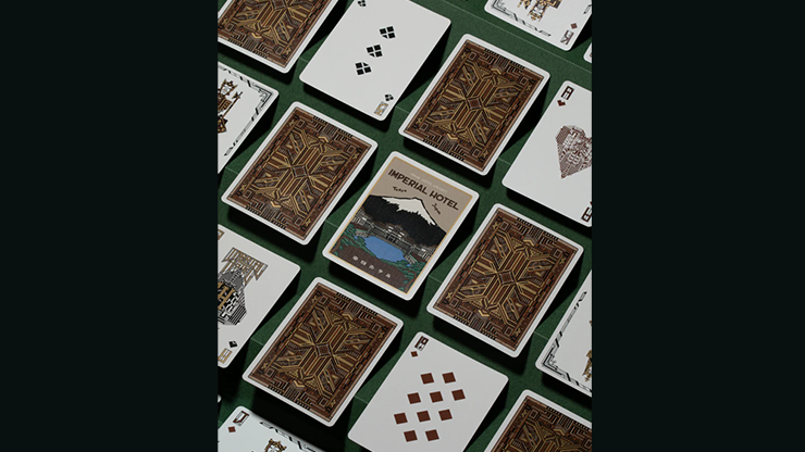 Imperial Hotel Playing Cards - Premium Quality Poker Cards for Casino, Magic Tricks & Card Games | Perfect for Poker Nights, Blackjack & Collectors