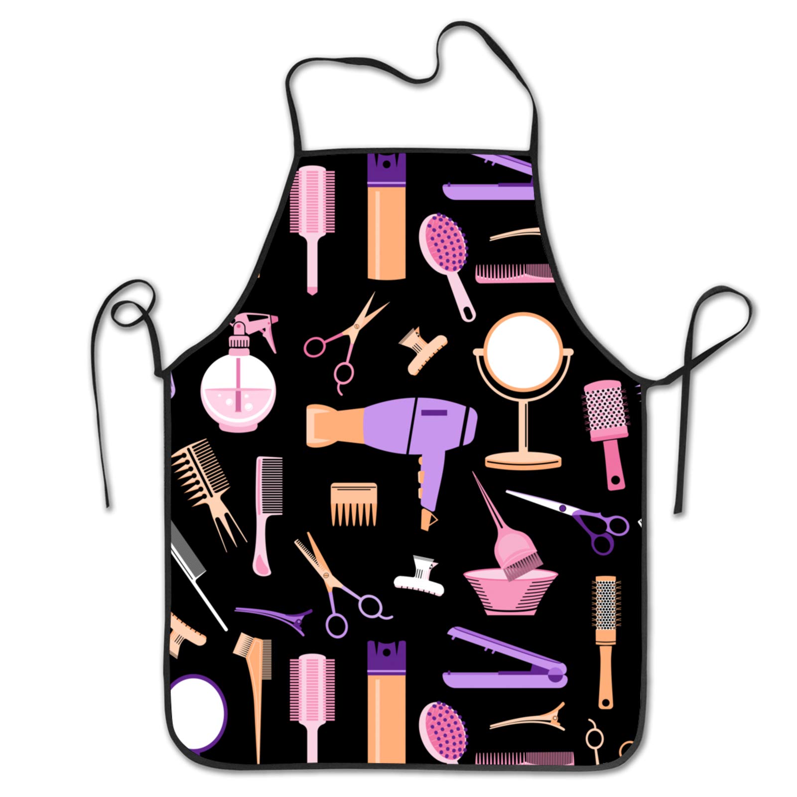 Adjustable Unisex Bib Apron for Cooking & Baking - Washable Chef Kitchen Apron for Men & Women - Perfect for BBQ, Grilling, and Home Kitchen Use