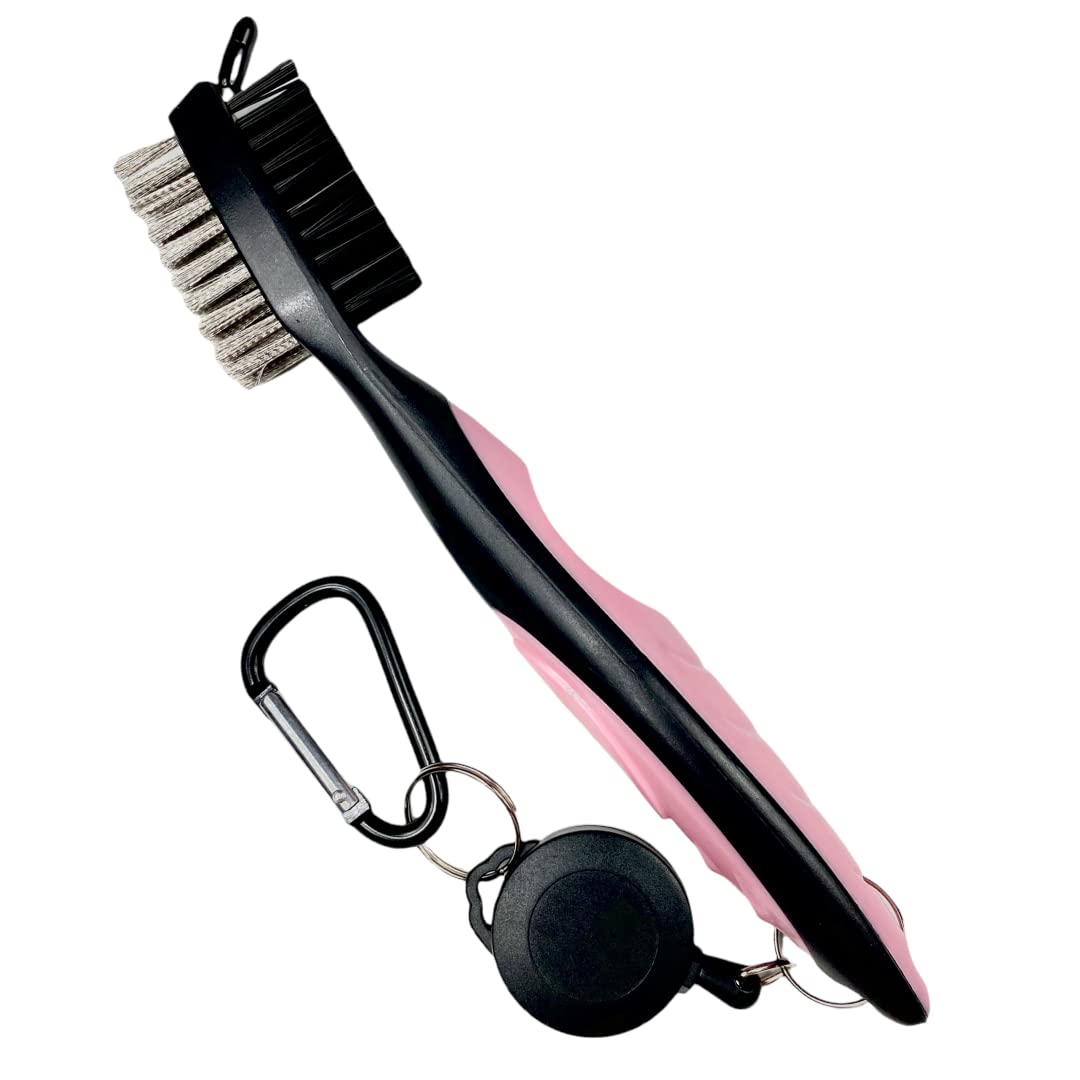 Golf Club Cleaning Kit - 4oz Spray & Brush with Groove Cleaner for Golfers | On-Course Maintenance