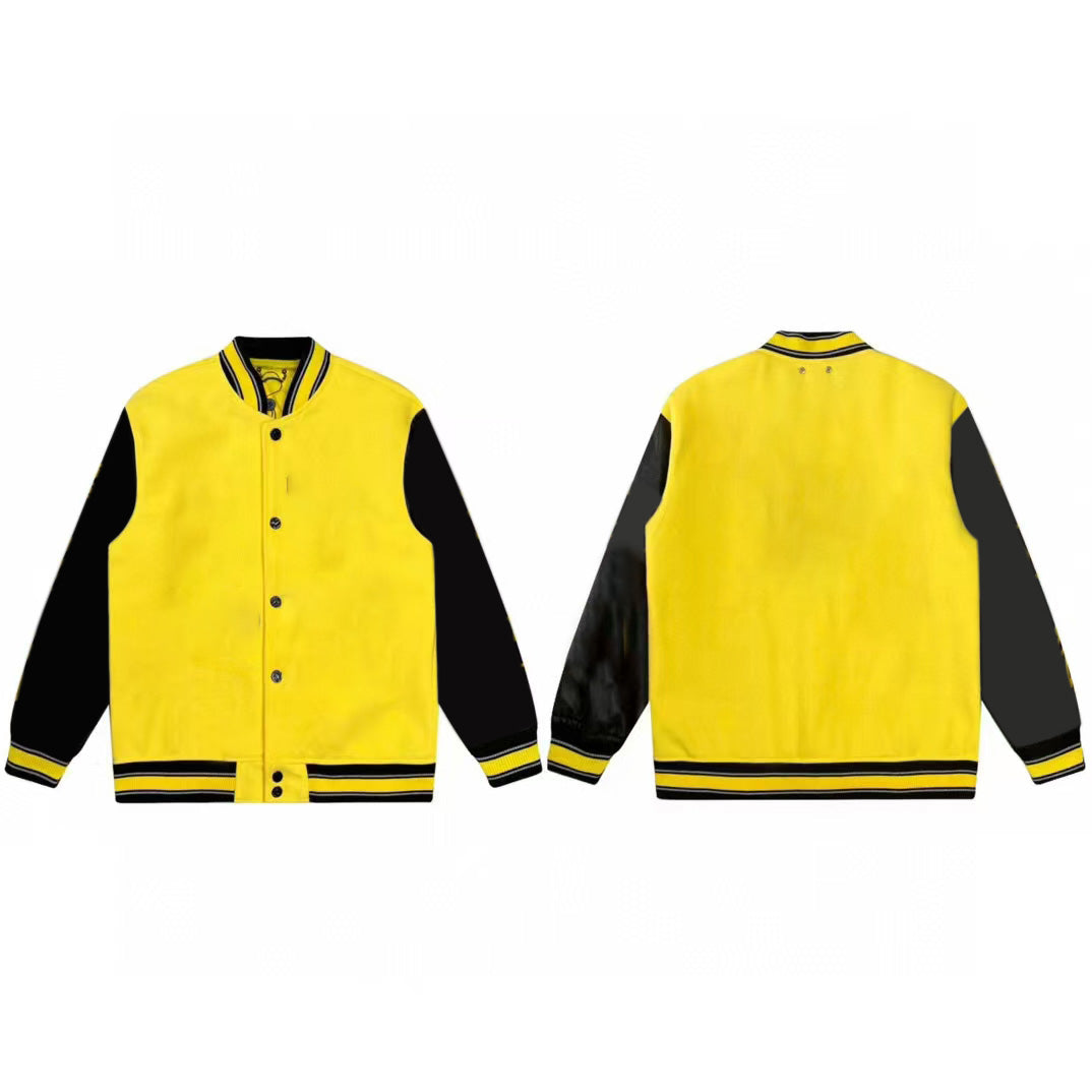 Premium Men's Baseball Jacket - Lightweight & Stylish Vintage Bomber Jacket for Casual Wear, Street Fashion & Outdoor Activities