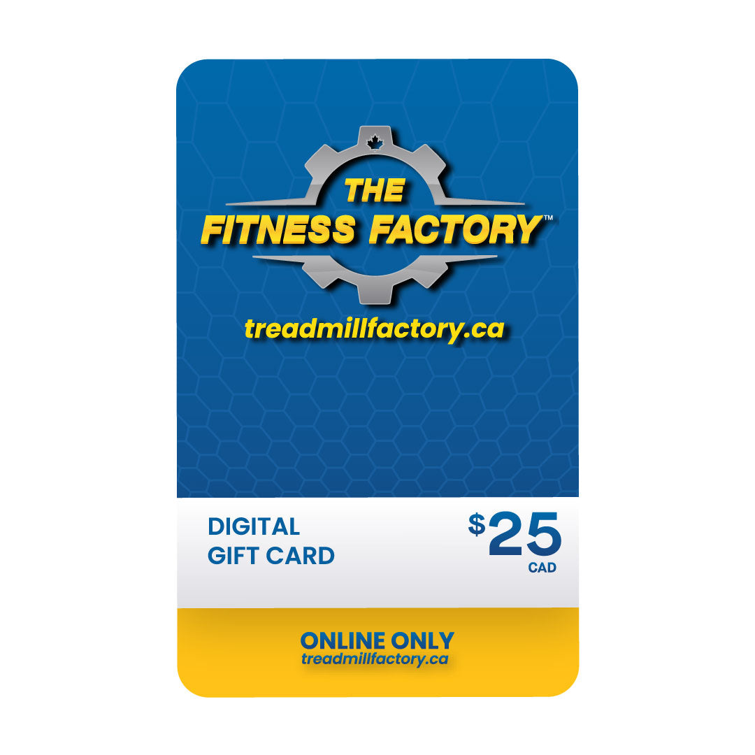 Treadmill Factory Gift Card - Perfect for Fitness Enthusiasts, Gym Lovers & Home Workouts - Ideal for Birthdays, Holidays & Special Occasions