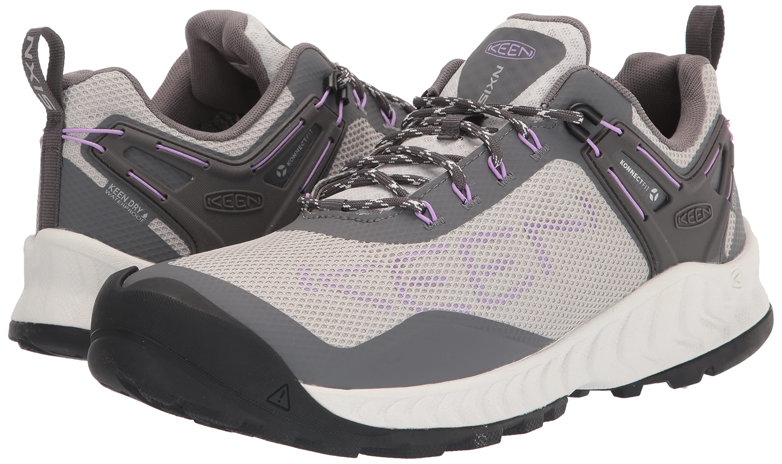 KEEN Women's Nxis Evo Low Waterproof Hiking Shoes - Lightweight & Quick-Dry for Outdoor Adventures, Trail Running & Travel