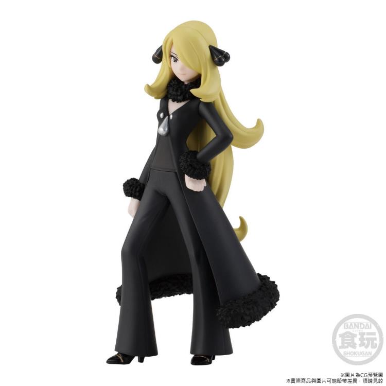Bandai Pokemon Scale World Sinnoh Region Cynthia & Garchomp 2-Pack Action Figure Set - Collectible Trading Figures for Anime Fans, Gift for Pokemon Lovers - Perfect for Display, Gaming Battles & Anime Collections