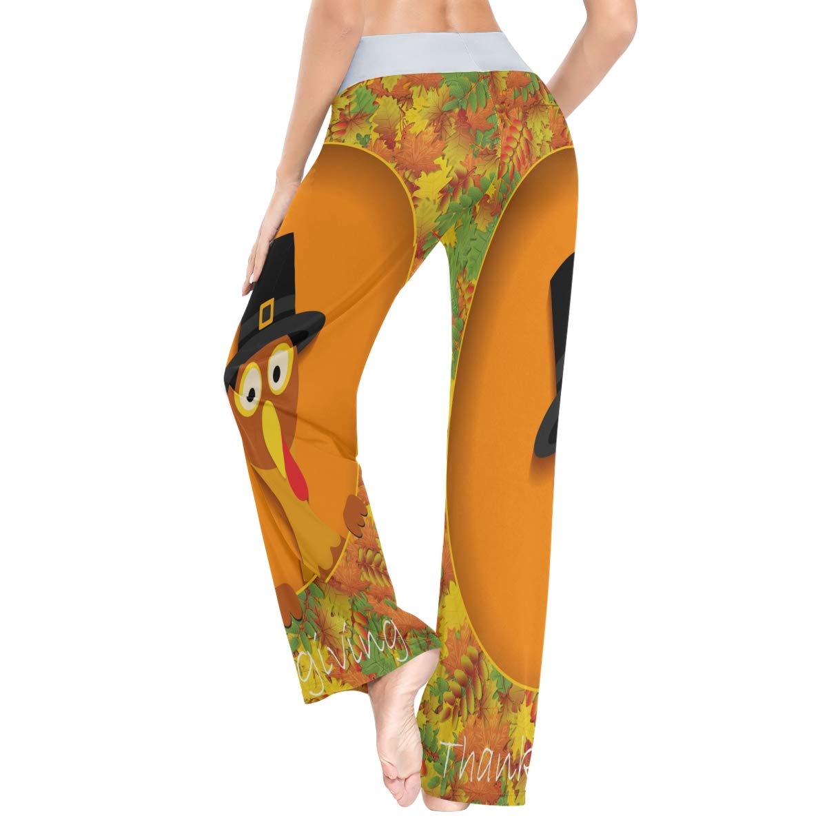 ALAZA Women's Lounge Pants - Soft Stretchy Sleepwear Pajama Pants with Wide Leg for Comfortable Relaxation at Home, Yoga, and Travel