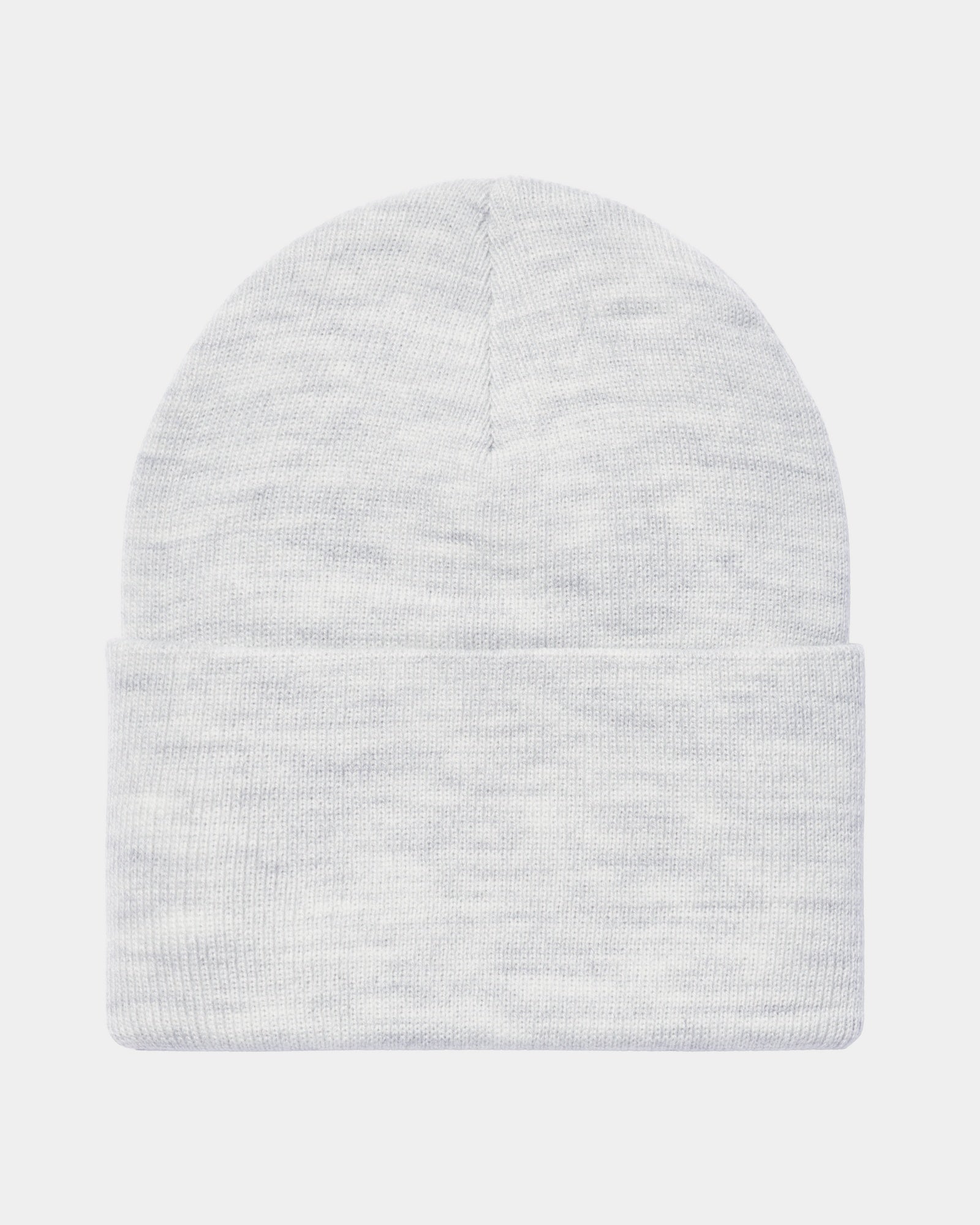 Premium Acrylic Watch Hat in Ash Heather - Stylish Unisex Beanie for Outdoor Activities & Winter Fashion