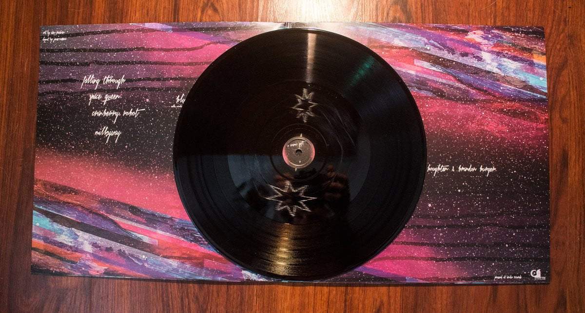 Holographic LP Vinyl Record - Cosmic Gift Edition | Perfect for Music Lovers & Collectors | Great for Home Decor, Gifts, and Special Occasions