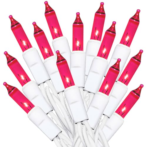 White Wire-Pink