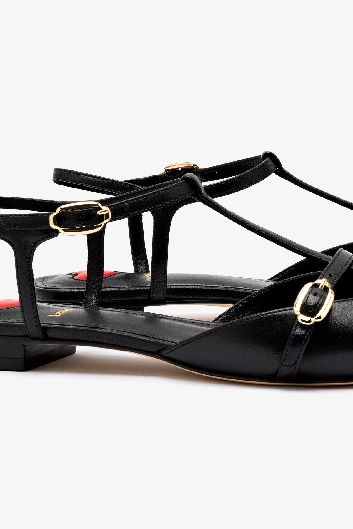 Grace Flat Shoes for Women - Black Genuine Leather Comfortable Slip-On Loafers for Work, Office & Casual Wear