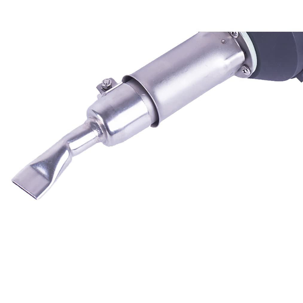110V 1600W Professional Hot Air Plastic Welder - PVC Welding Gun with Adjustable Speed Nozzle, Heat Element & Roller for Plastic Repair, DIY Projects & Industrial PVC Welding