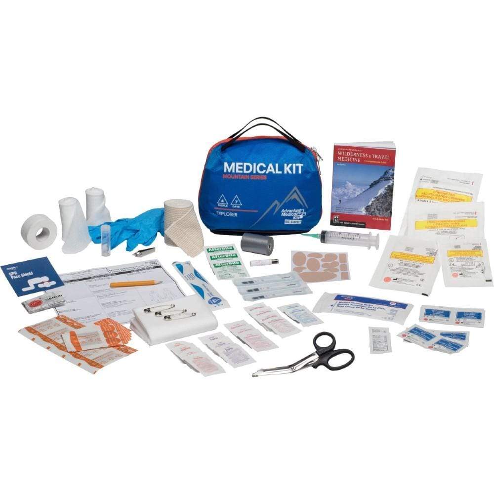 Mountain Series Explorer First Aid Kit - Compact & Lightweight Emergency Medical Supplies for Hiking, Camping, and Outdoor Adventures