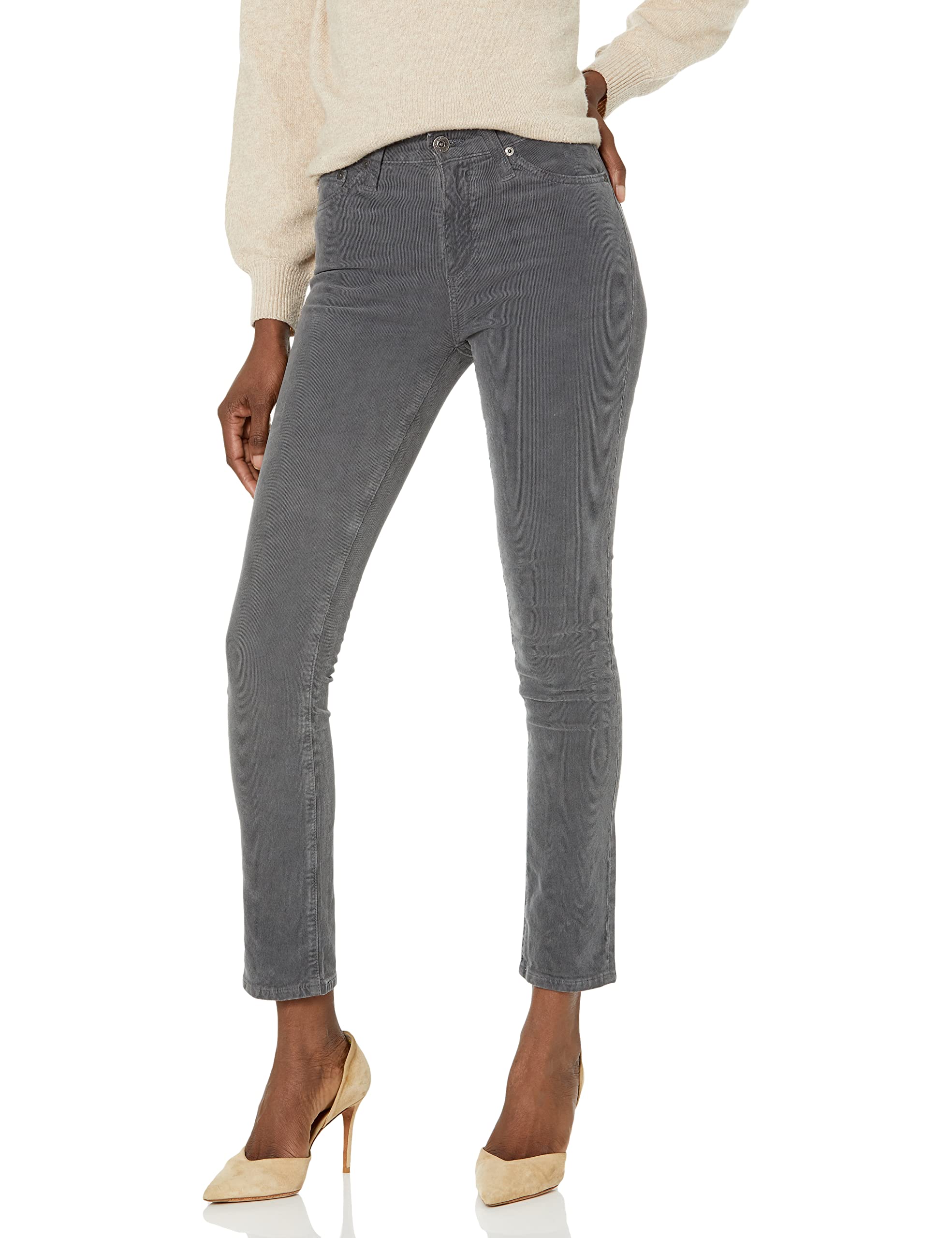 AG Adriano Goldschmied Women's Mari High-Rise Skinny Pants - Stretch Denim for Work & Casual Wear