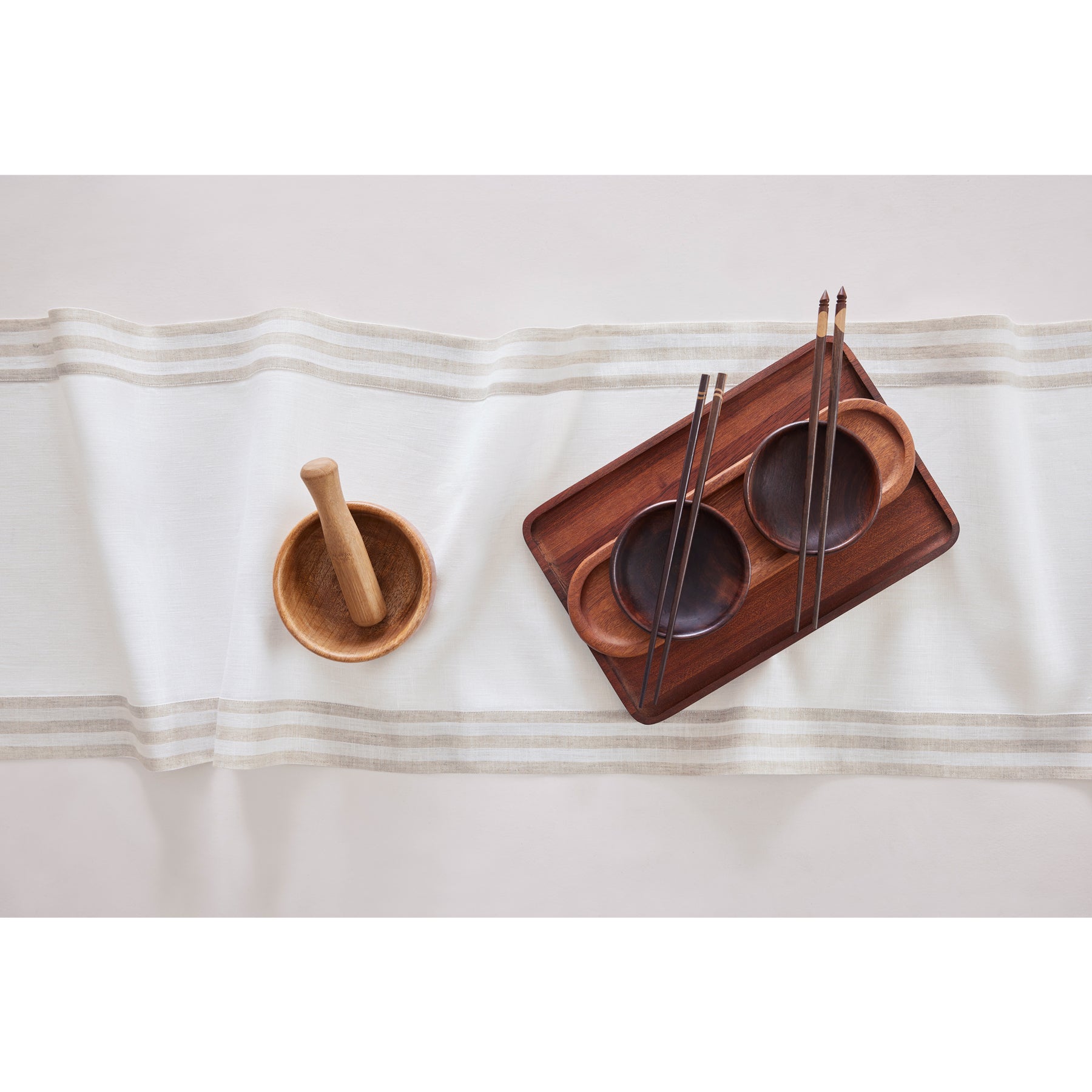 Elegant Mila Table Runner - Premium Linen Dining Decor for Weddings, Holidays & Everyday Use
