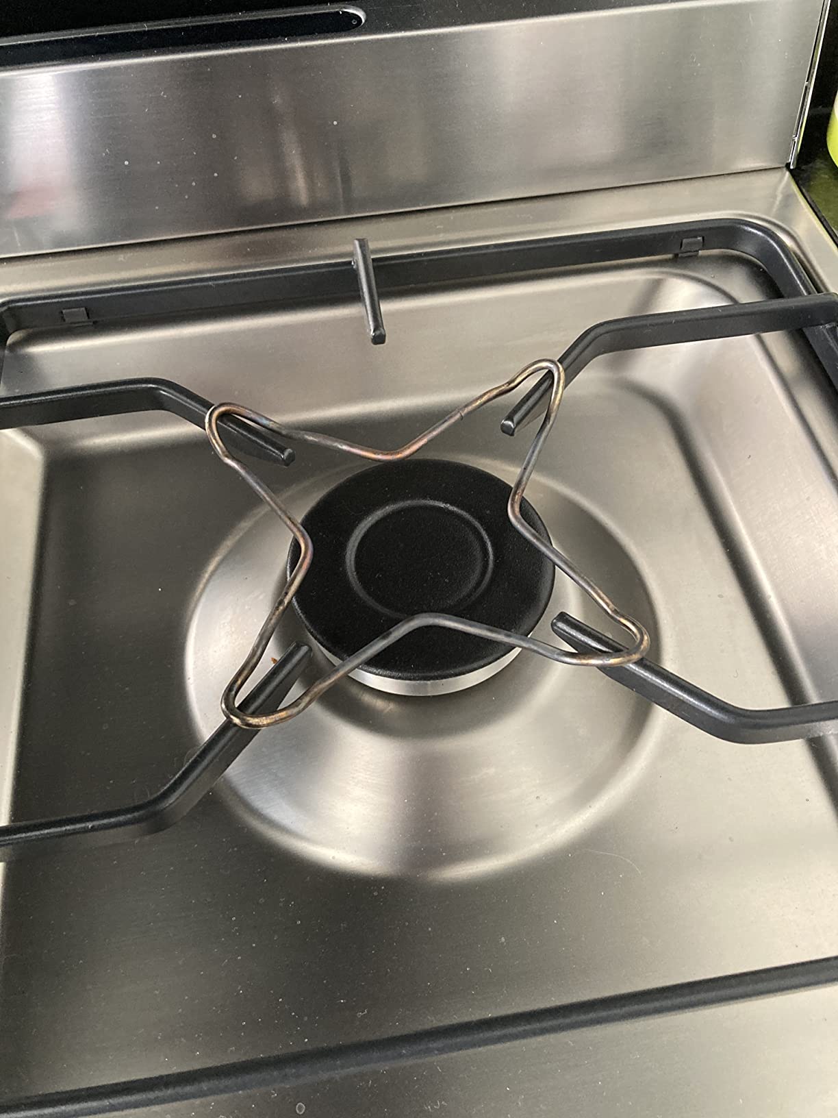 2-Piece Universal Stainless Steel Gas Stove Burner Support Ring - Non-Slip, Heat-Resistant for Woks, Pots & Coffee Makers - Perfect for Kitchen Stove Top & Outdoor Cooking