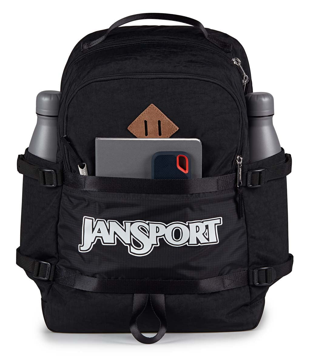 JanSport Small Seattle Backpack - Lightweight Durable Daypack for School, Travel & Hiking - Black