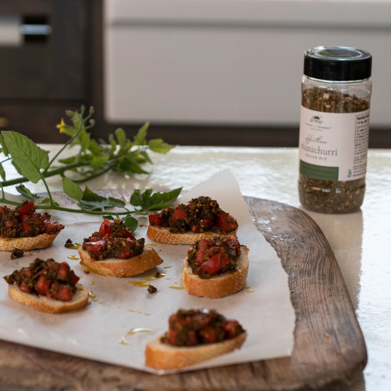 Authentic Chimichurri Sauce Mix - Easy to Make, Gluten-Free & Vegan - Perfect for Grilling, Steak, Chicken & BBQ Parties