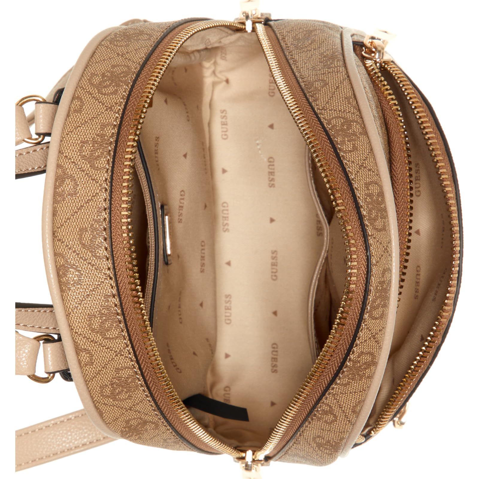 GUESS Manhattan Backpack for Women - Stylish Laptop Backpack with USB Charging Port, Water-Resistant Travel Backpack for Work, School & College - Perfect for Commuting, Business Trips & Everyday Use