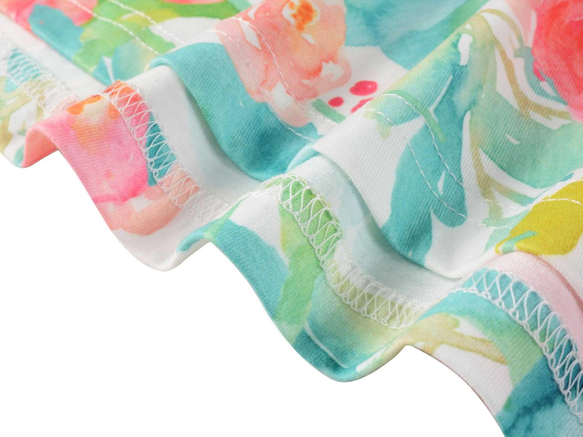 Women's Floral Sleeveless Swing Tunic Top - Summer Casual Flare Tank Top for Beach, Vacation & Everyday Wear