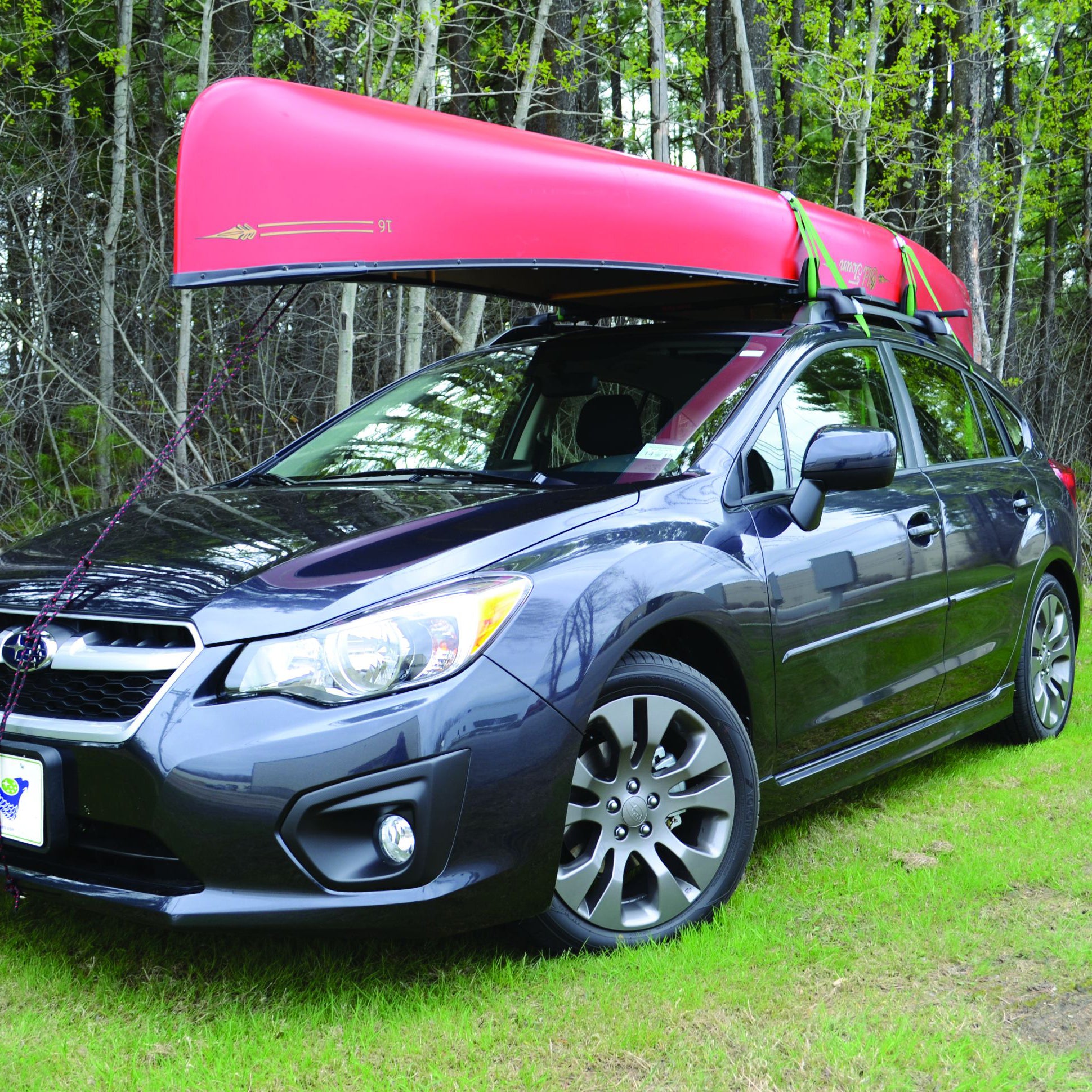 Malone BigFoot Pro Canoe Roof Rack MPG112MD - Heavy Duty Kayak Carrier for Cars, SUVs & Trucks - Secure Canoe Transport System with Universal Fit - Perfect for Camping, Fishing & Outdoor Adventures