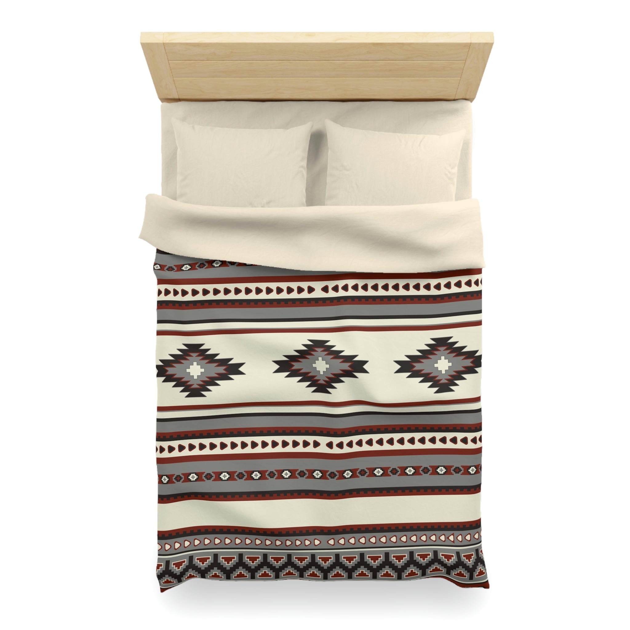 Spirit Canyon Microfiber Duvet Cover Set - Southwestern Style Bedding for Queen & Twin Beds | Soft & Breathable Bedroom Decor for Cozy Sleep & Southwestern Themed Rooms