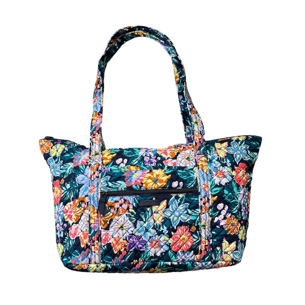 Vera Bradley Cotton Miller Tote Bag - Stylish & Durable Travel Tote for Women, Perfect for Work, Gym, Beach & Weekend Getaways