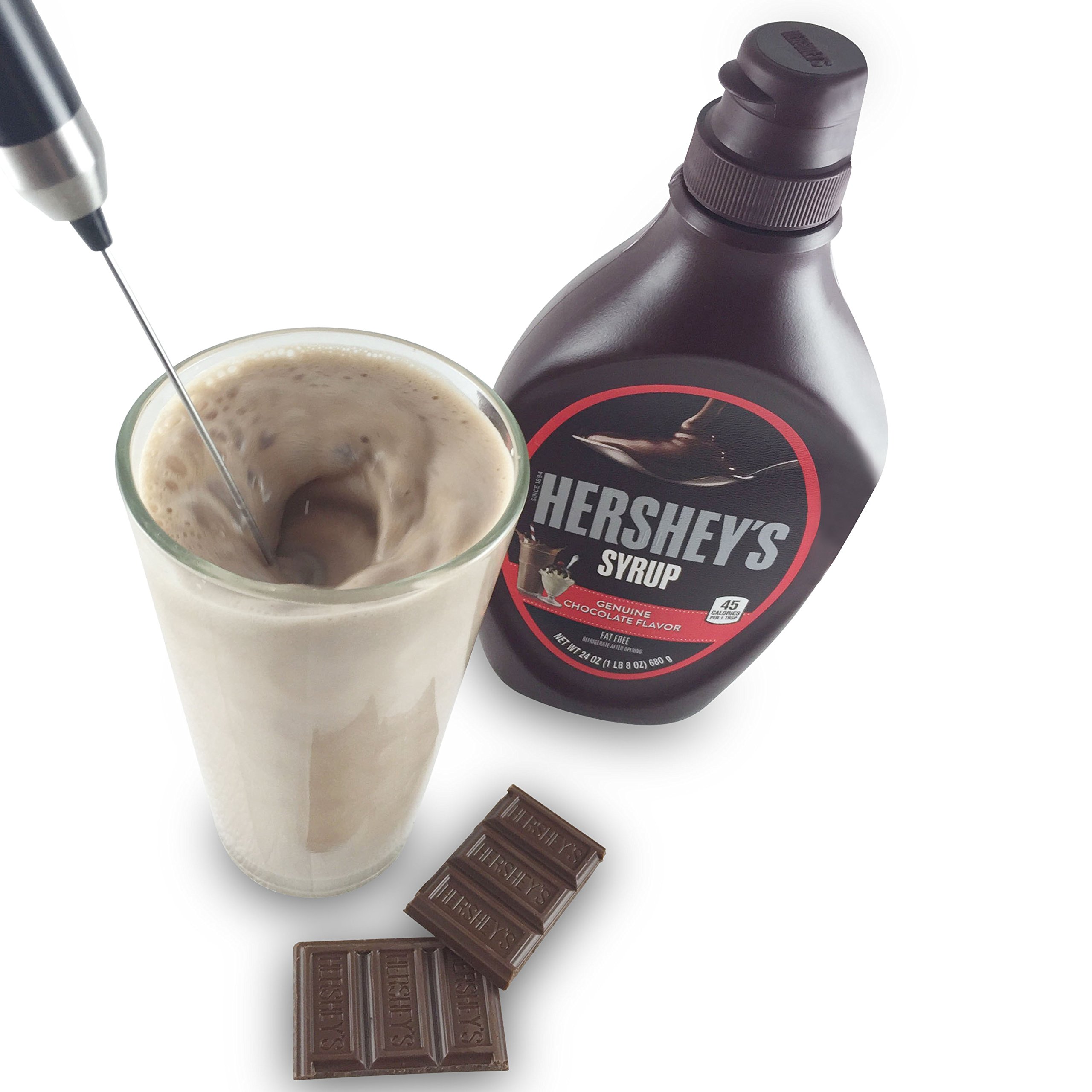 Portable Cordless Stick Blender - Battery Operated for Keto Coffee & Drinks - Perfect for Travel & Home Use