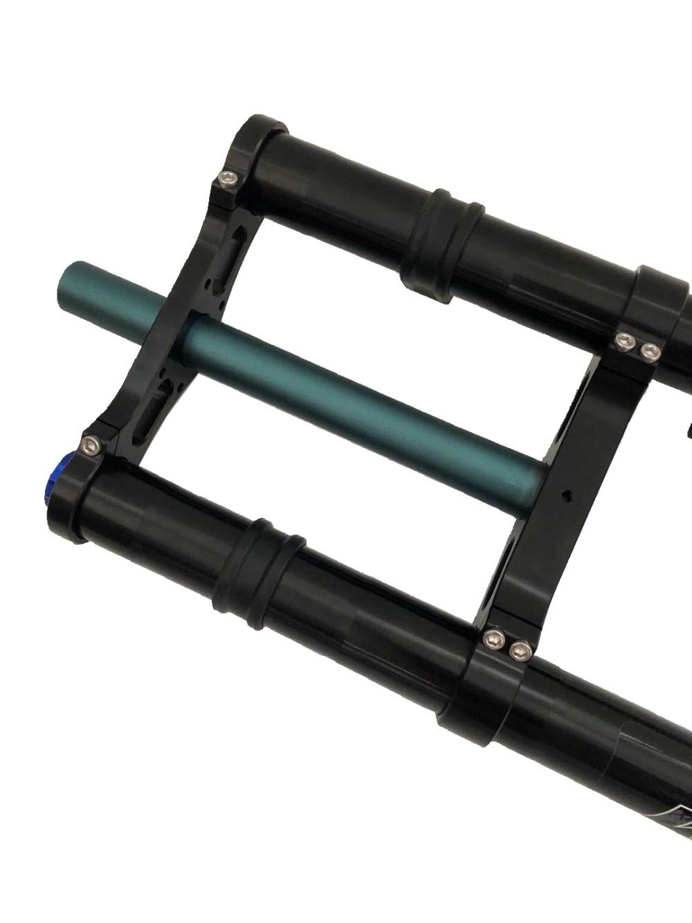 NBPOWER 26x4.0 Fat Bike Fork - Oil Spring Suspension Fork for Snow & Beach Riding, Alloy Mountain Bike Fork Compatible with 4.0