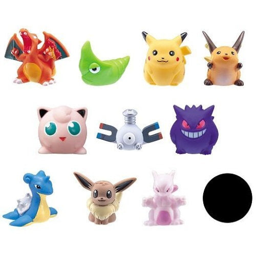 Original Pokemon 1st Gen Retro Finger Puppets - Bandai 1 Inch Mini Figures for Kids - Perfect for Storytelling, Playtime & Collectibles (Set of 6)