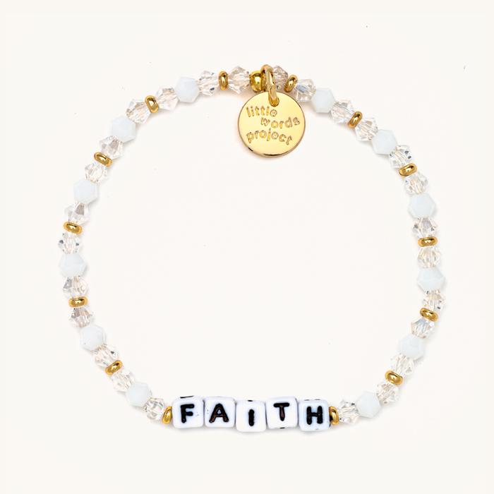 Faith Bracelet - Inspirational Beaded Jewelry for Women, Christian Religious Gifts, Adjustable Prayer Beads for Daily Wear & Spiritual Comfort - Perfect for Church, Meditation & Everyday Encouragement