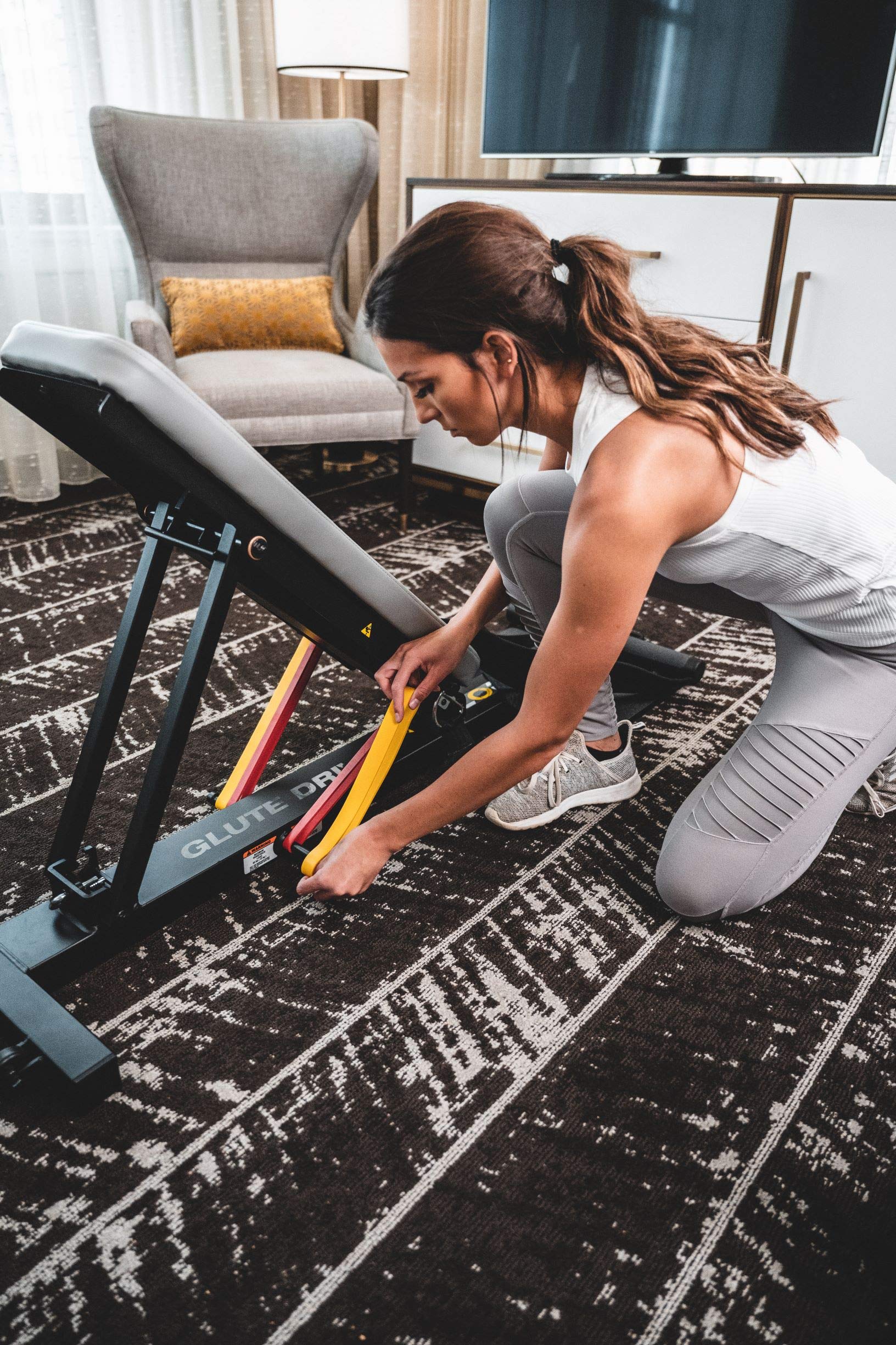 Core Home Fitness Adjustable Glute Drive Plus Workout Bench - Hip Thrust Machine for Glutes & Booty Training - Multi-Use Weightlifting Bench for Home Gym & Strength Training