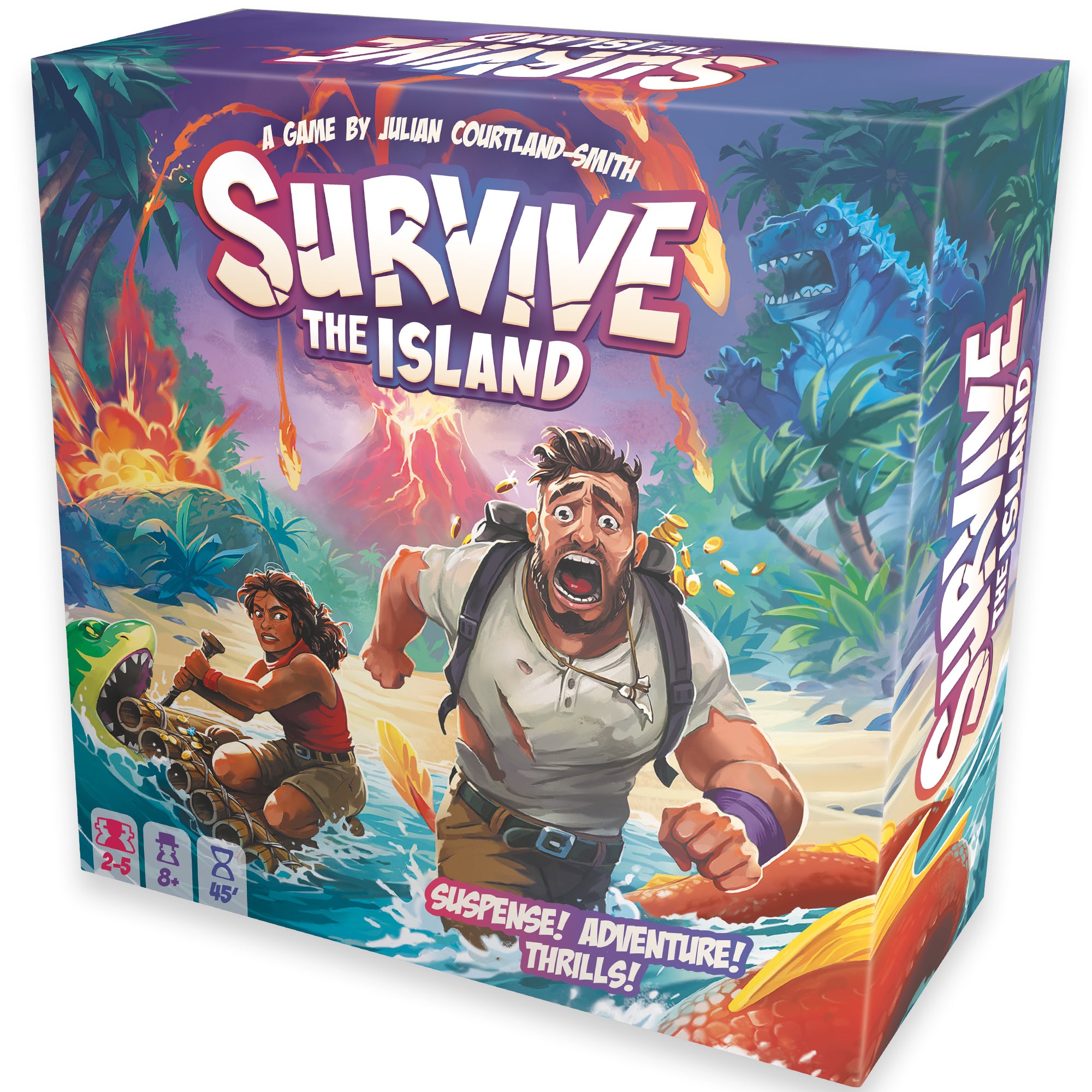 Survive The Island - Adventure Board Game for Family & Friends | Strategy Survival Game for Game Nights, Camping Trips & Team Building Activities