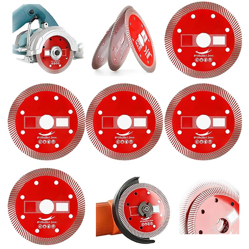 Ultra-Durable 4.5 Inch Cutting Disc for Angle Grinder – Corrugated Tile Saw Blade for Metal, Wood, Ceramic & Concrete – Fast Cutting & Long-Lasting – Perfect for DIY, Construction & Home Renovation Projects