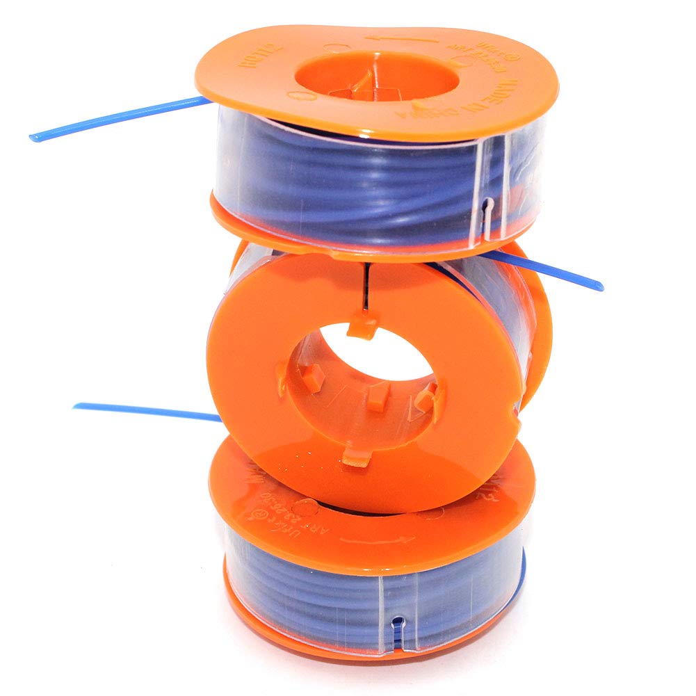 Bosch ART23/25/26/30 Series Replacement Spools & Trimmer Line - Compatible with ART23F, ART23GF, ART25F, ART26, ART30 & More (3-Pack) - Perfect for Lawn Care, Landscaping & DIY Yard Maintenance