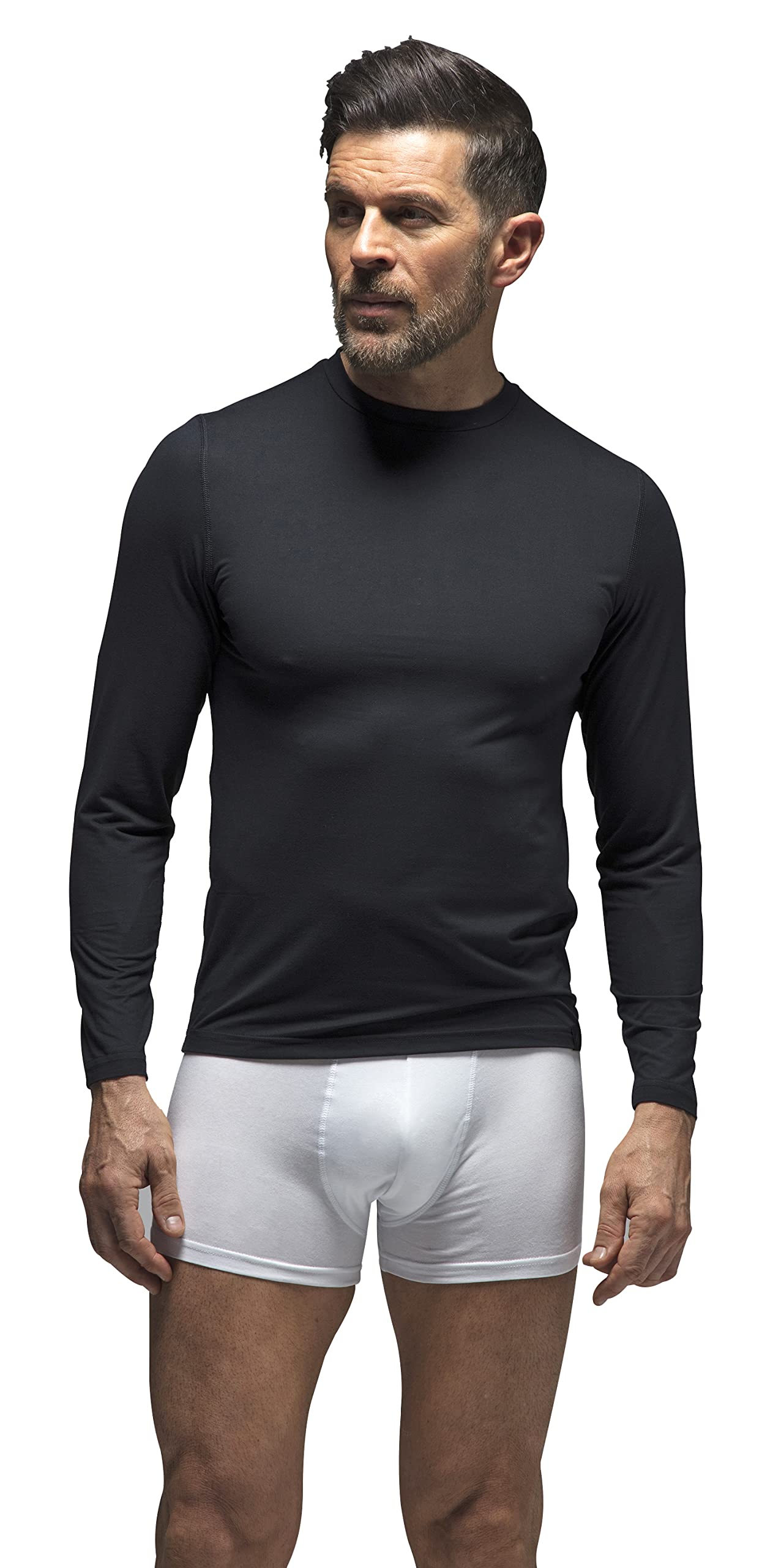 Heat Holders Men's Thermal Long Sleeve Base Layer - Ultra Warm Winter Shirt for Cold Weather | Ideal for Skiing, Hiking & Outdoor Activities