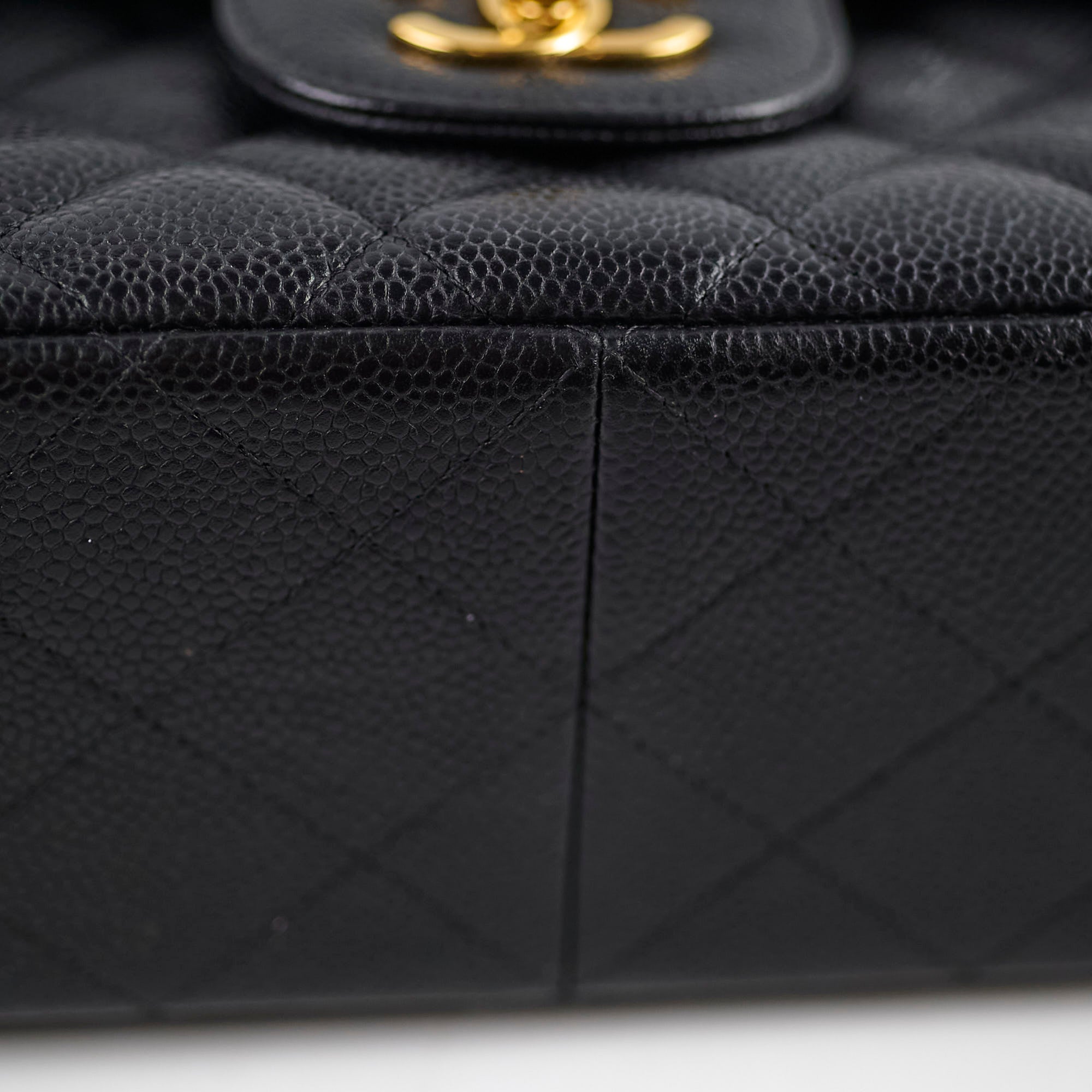Chanel Caviar Jumbo Double Classic Flap Bag in Black | Luxury Designer Handbag for Women | Perfect for Work, Evening Events & Special Occasions