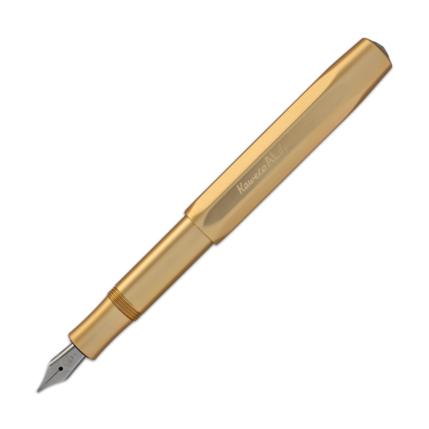Kaweco AL Sport Gold Special Edition Fountain Pen - Premium Writing Instrument for Professionals & Collectors - Perfect for Office, Journaling & Gift Giving