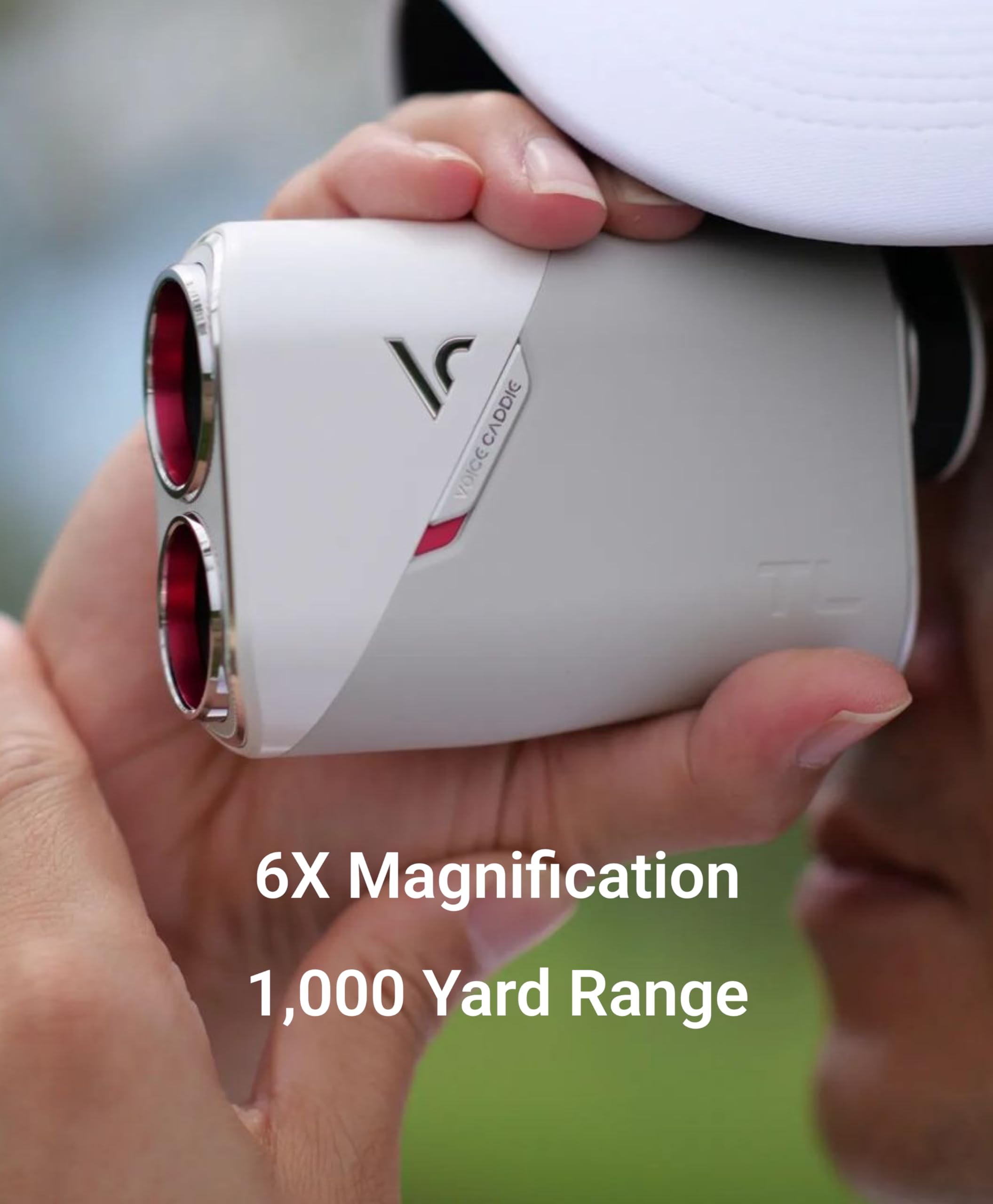 TL1 Golf Rangefinder with Slope & Magnet - 800 Yard Laser Distance Finder for Golfing | Perfect Golf Gift for Men & Women | Use on Golf Course, Driving Range & Hunting