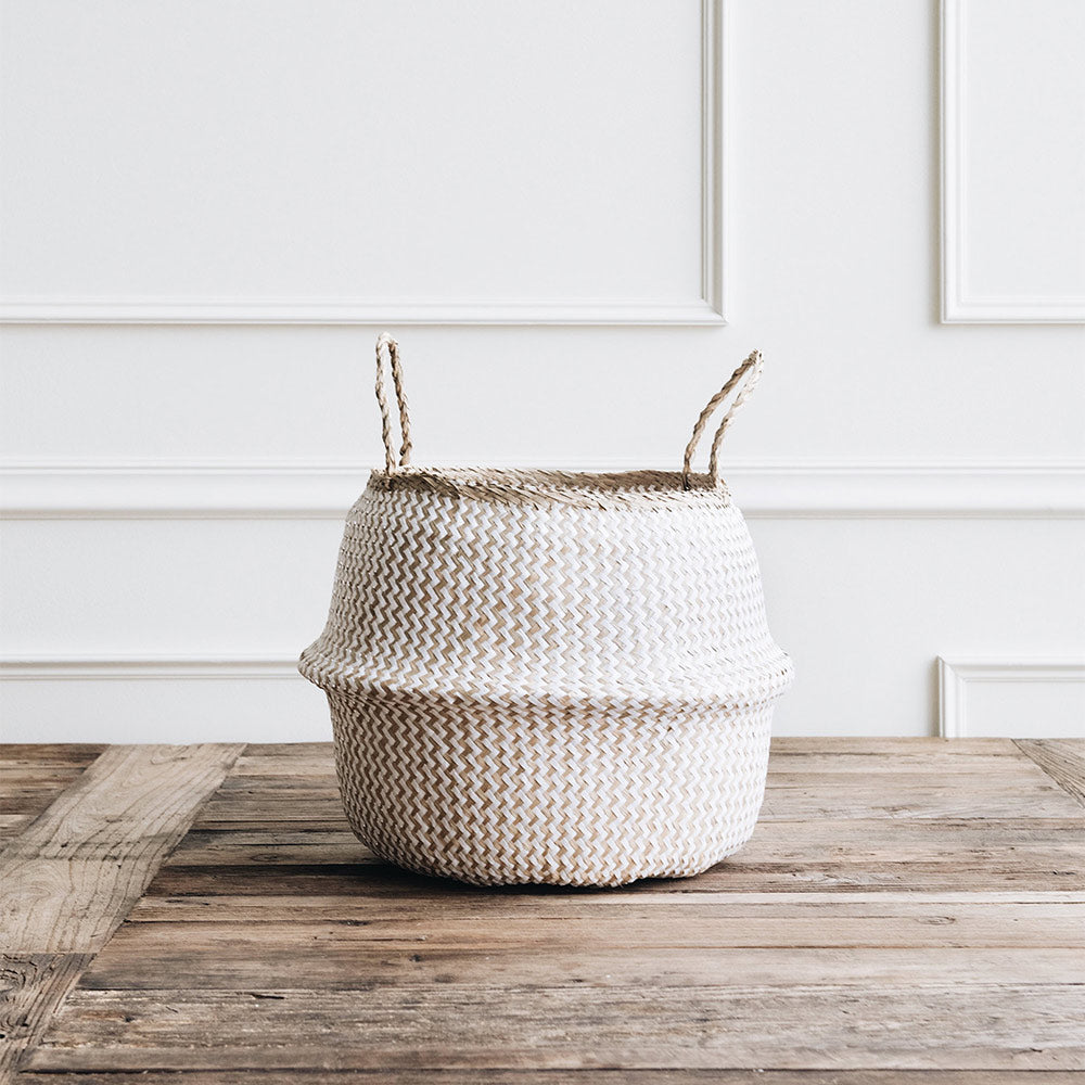 Finn Collapsible Rice Basket - Foldable Storage Container for Rice, Grains & Dry Food - Perfect for Kitchen Pantry Organization & Bulk Food Storage