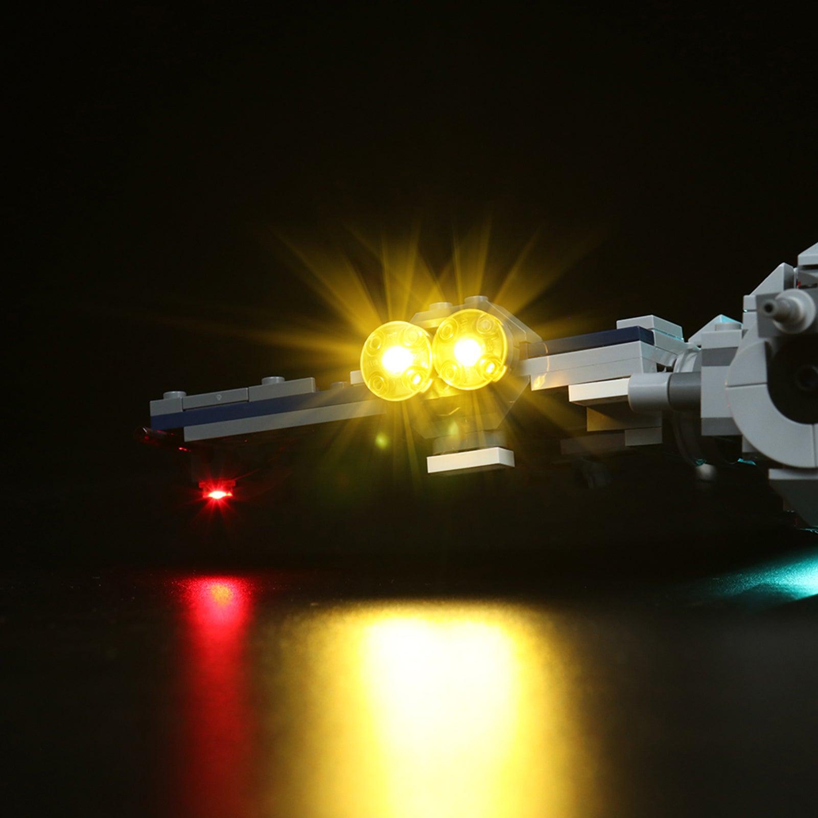 Best Light Kit for Lego Star Wars Mandalorian Starfighter 75316 - DIY Lighting Set with Easy Installation - Perfect for Display & Nighttime Play