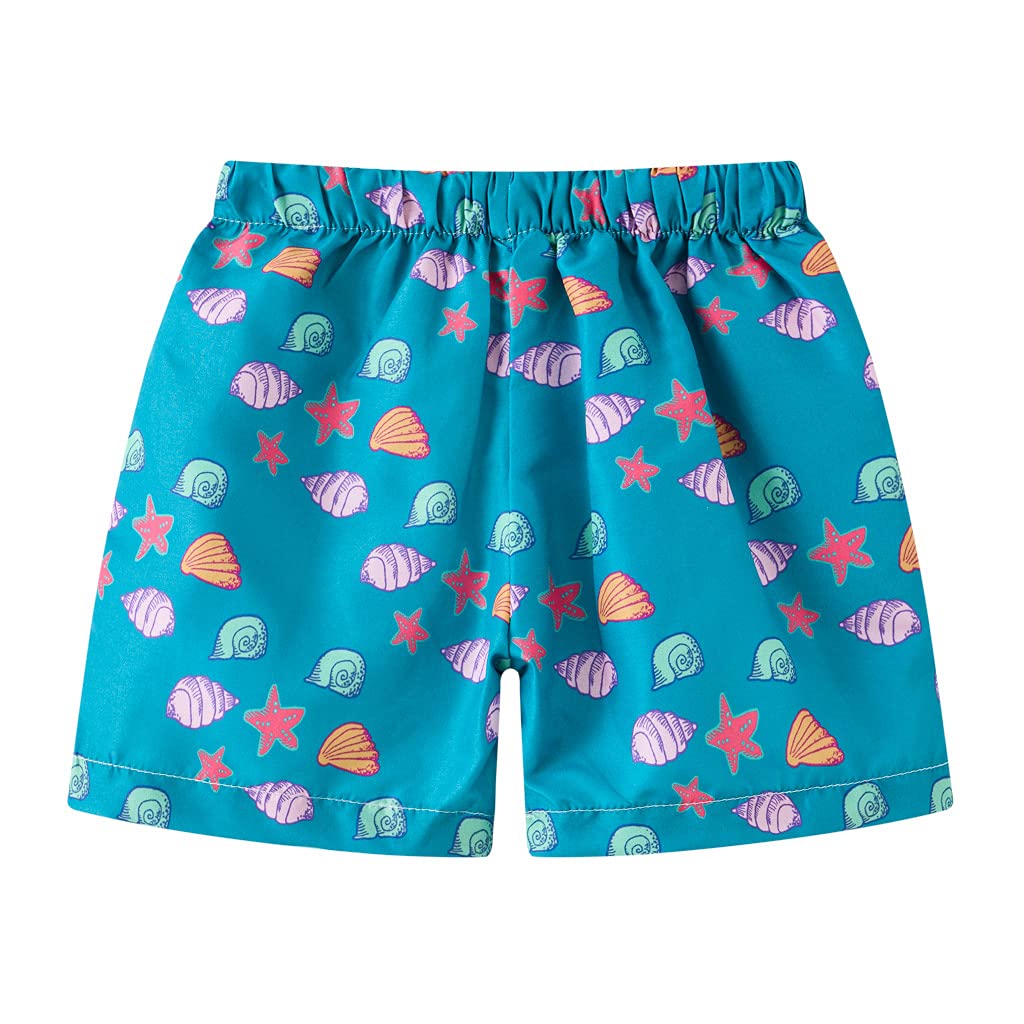 EULLA Boys Swim Trunks Quick Dry UPF 50+ Swim Shorts for Kids - Beach, Pool & Water Sports | Lightweight Comfortable Swimwear for Boys