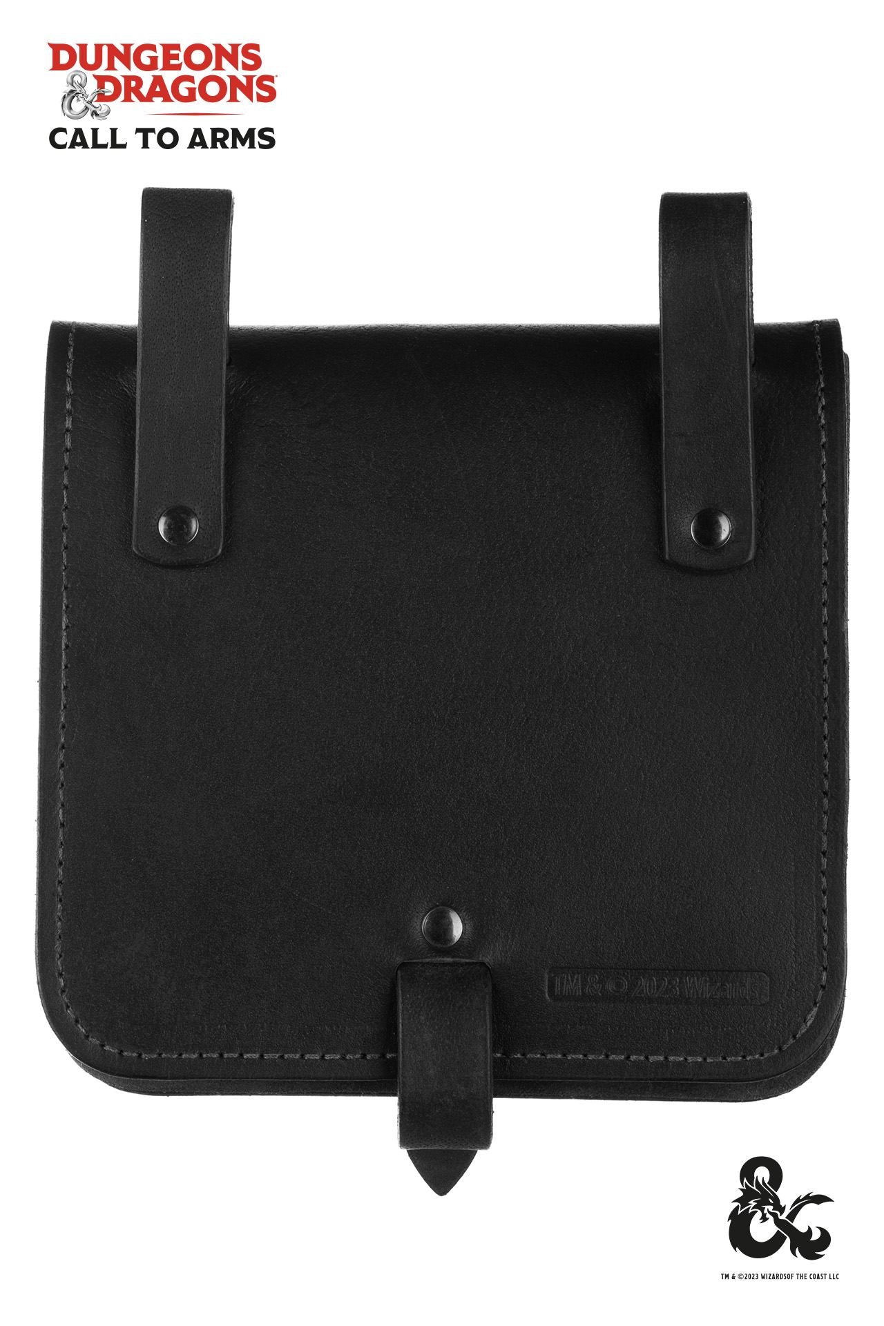 Dungeons & Dragons Black Belt Bag for RPG Gaming & Cosplay | D&D Accessories for Adventurers & Fantasy Lovers