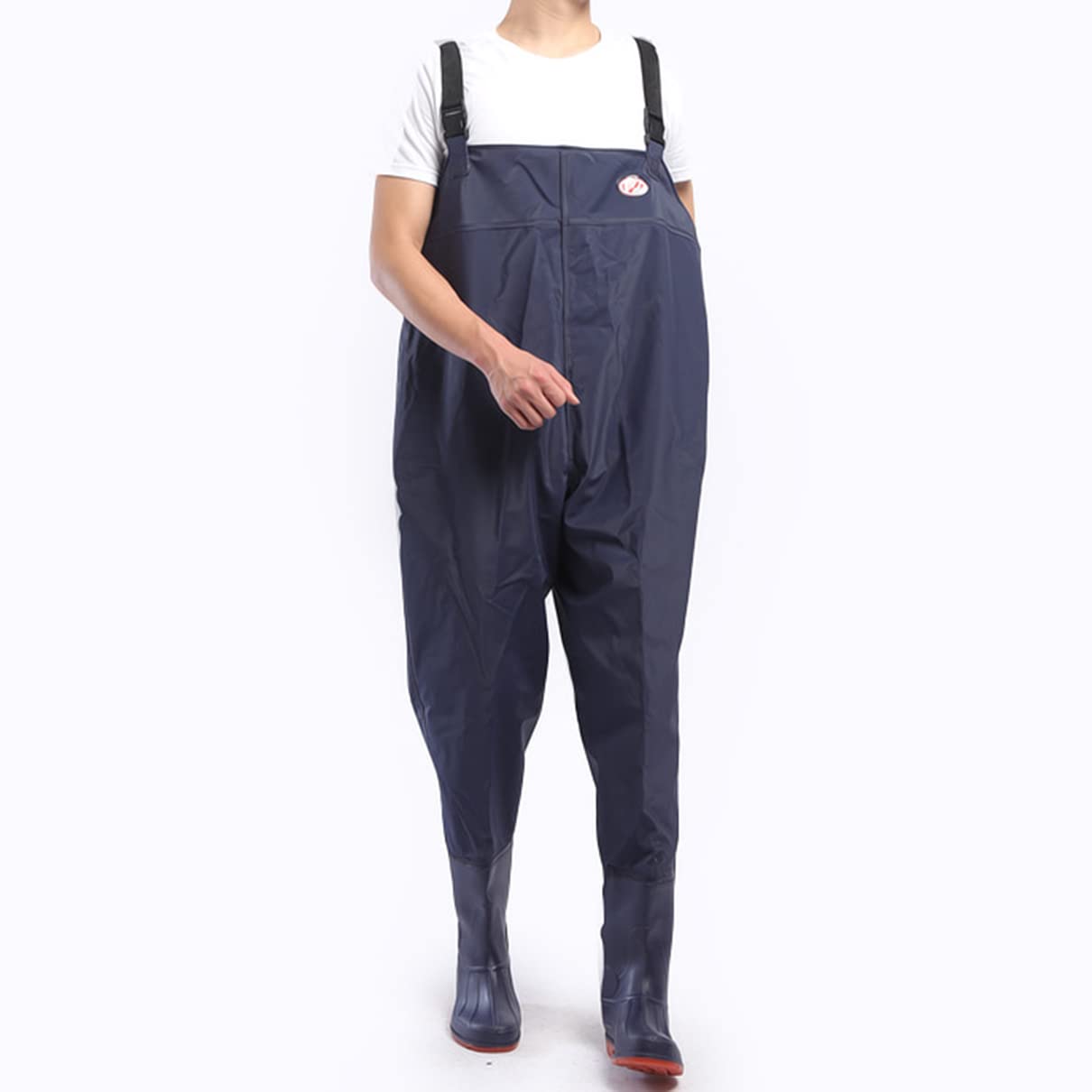 SCYDAO Men's Fishing Waders - Waterproof Breathable Big & Tall Wading Pants with Stocking Feet for Fly Fishing, Hunting & Outdoor Activities