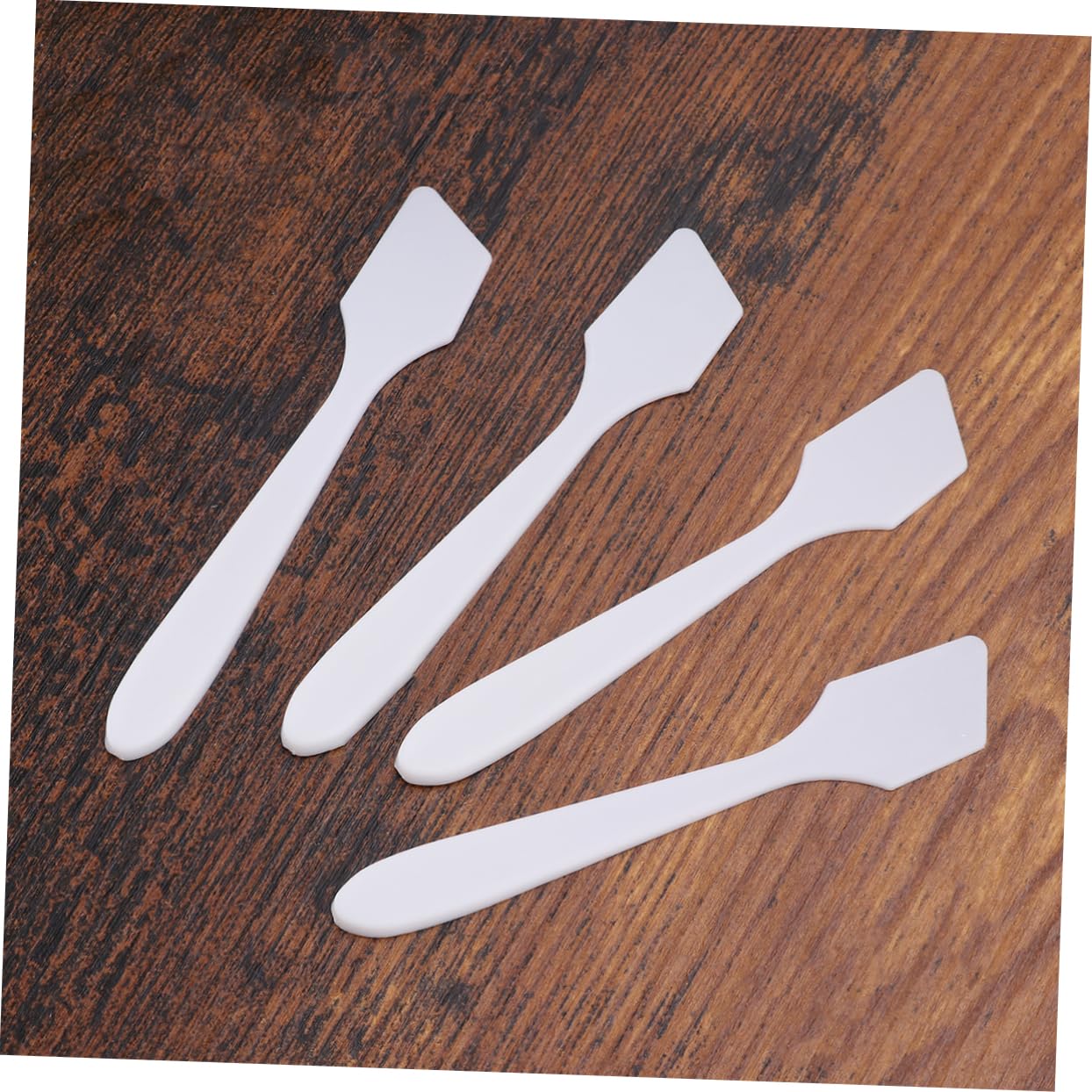 100pcs Mini Makeup Spatulas - Cosmetic Cream Scoop & Face Mask Scraper Set - Reusable Beauty Tools for Women - Perfect for Skincare, Makeup Application & Travel Kit Essentials