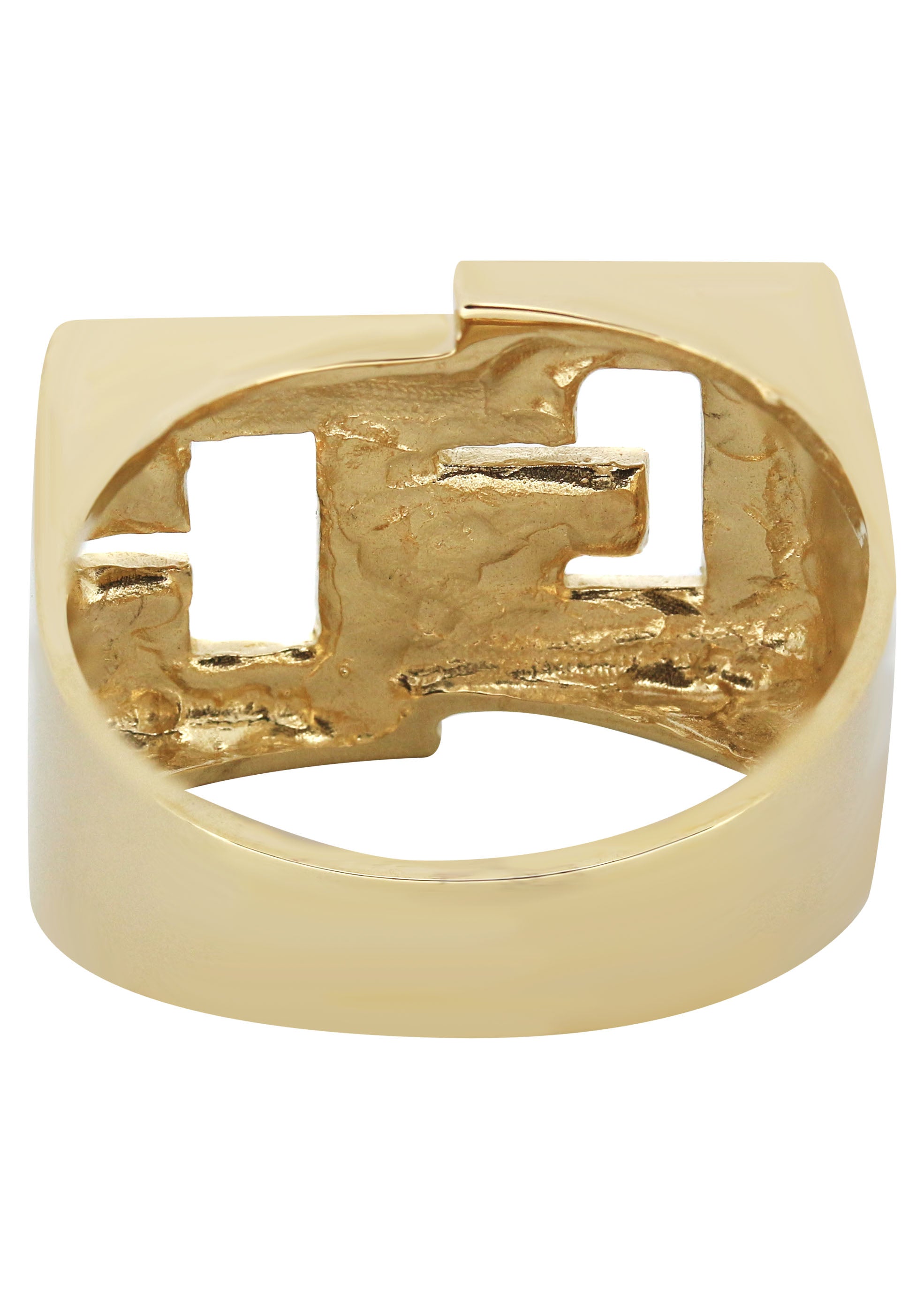 14K Gold Initial Letter Name Ring for Women - Personalized Custom Engraved Jewelry Gift for Her | Style #74 | Perfect for Birthdays, Anniversaries, Valentine's Day & Special Occasions